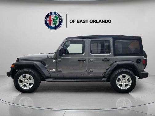 Sting Gray Clearcoat 2021 Jeep Wrangler Unlimited Sport