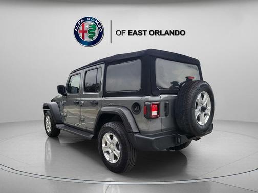 Sting Gray Clearcoat 2021 Jeep Wrangler Unlimited Sport