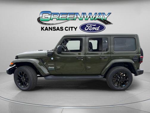 Sarge Green Clearcoat 2023 Jeep Wrangler 4xe Sahara