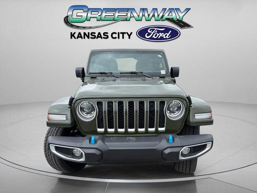 Sarge Green Clearcoat 2023 Jeep Wrangler 4xe Sahara