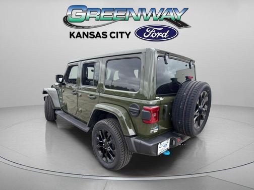 Sarge Green Clearcoat 2023 Jeep Wrangler 4xe Sahara