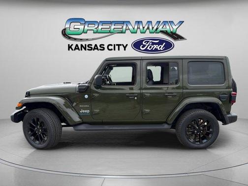 Sarge Green Clearcoat 2023 Jeep Wrangler 4xe Sahara