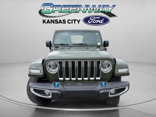 Sarge Green Clearcoat 2023 Jeep Wrangler 4xe Sahara
