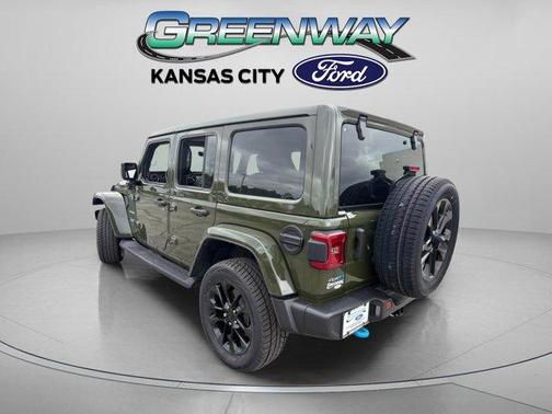 Sarge Green Clearcoat 2023 Jeep Wrangler 4xe Sahara