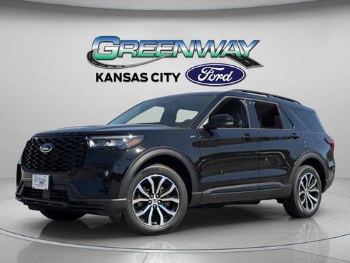 Agate Black Metallic 2026 Ford Explorer ST-Line