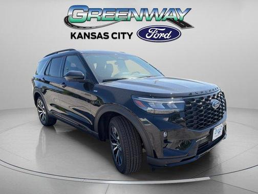 Agate Black Metallic 2026 Ford Explorer ST-Line