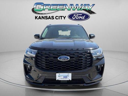 Agate Black Metallic 2026 Ford Explorer ST-Line