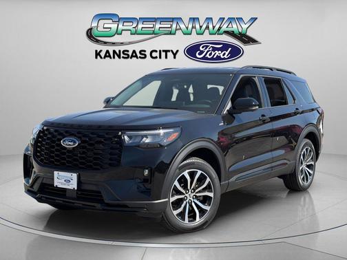 Agate Black Metallic 2026 Ford Explorer ST-Line