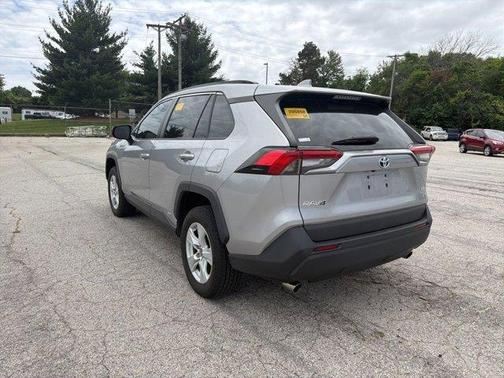 Silver Sky Metallic 2021 Toyota RAV4 Hybrid LE