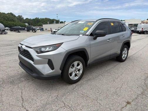 Silver Sky Metallic 2021 Toyota RAV4 Hybrid LE