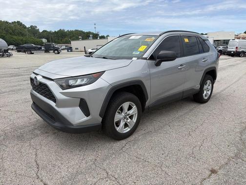Silver Sky Metallic 2021 Toyota RAV4 Hybrid LE