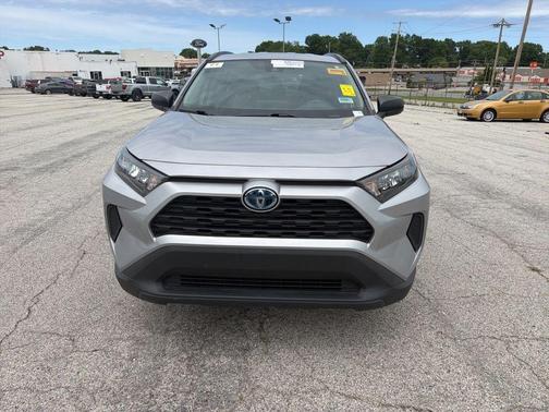 Silver Sky Metallic 2021 Toyota RAV4 Hybrid LE