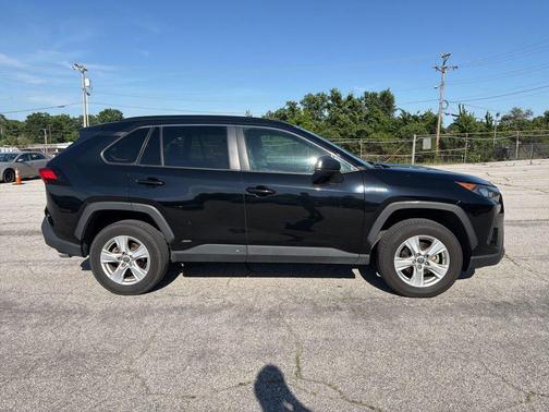 Midnight Black Metallic 2021 Toyota RAV4 Hybrid LE