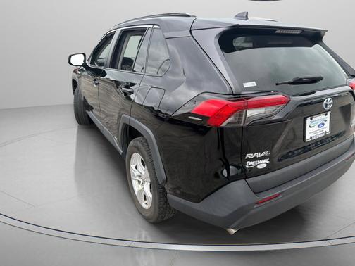 Midnight Black Metallic 2021 Toyota RAV4 Hybrid LE