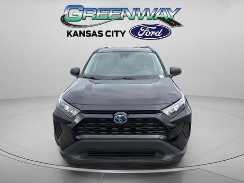 Midnight Black Metallic 2021 Toyota RAV4 Hybrid LE