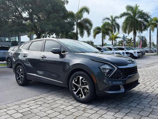 Gravity Gray 2023 Kia Sportage EX