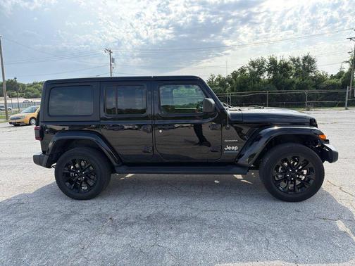 Black Clearcoat 2023 Jeep Wrangler 4xe Sahara