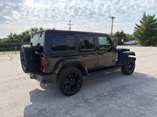 Black Clearcoat 2023 Jeep Wrangler 4xe Sahara