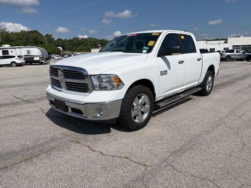 Bright White Clearcoat 2018 RAM 1500 Big Horn