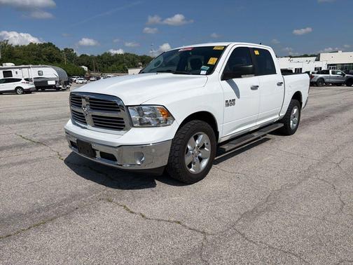 Bright White Clearcoat 2018 RAM 1500 Big Horn