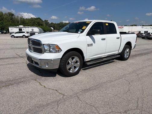 Bright White Clearcoat 2018 RAM 1500 Big Horn