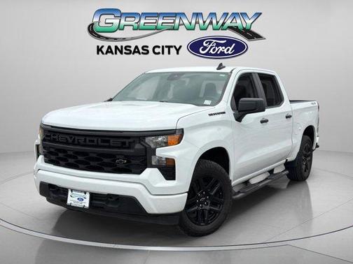 Summit White 2023 Chevrolet Silverado 1500 Custom