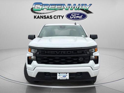 Summit White 2023 Chevrolet Silverado 1500 Custom