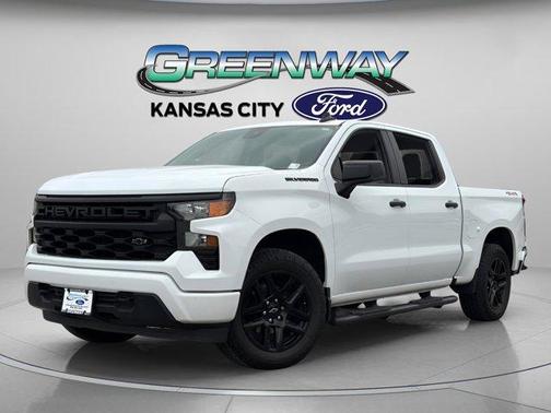 Summit White 2023 Chevrolet Silverado 1500 Custom