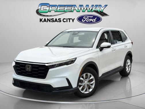 Platinum White Pearl 2023 Honda CR-V LX 2WD