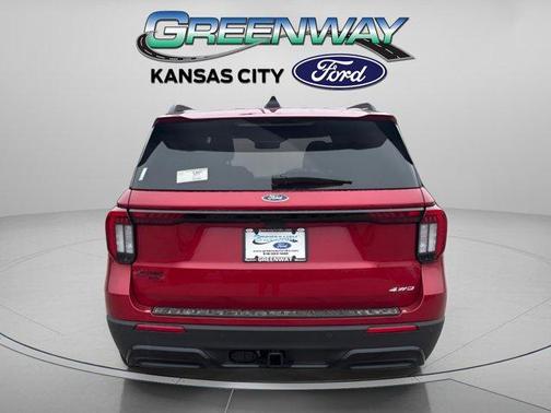 Rapid Red Metallic Tinted Clearcoat 2026 Ford Explorer ST-Line