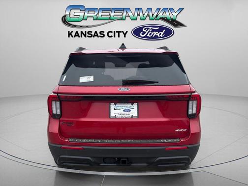 RAPID RED MET TINTED CC 2026 Ford Explorer ST-Line