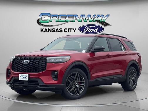 RAPID RED MET TINTED CC 2026 Ford Explorer ST-Line