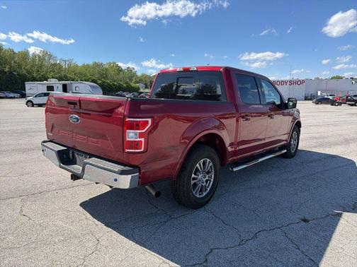 Ruby Red Metallic 2018 Ford F-150 Lariat