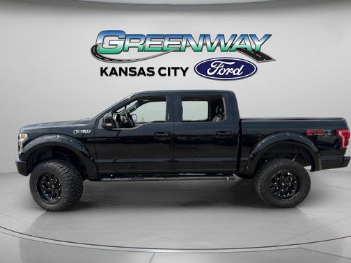Shadow Black 2016 Ford F-150 Lariat