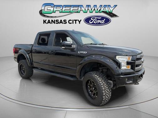 Shadow Black 2016 Ford F-150 Lariat