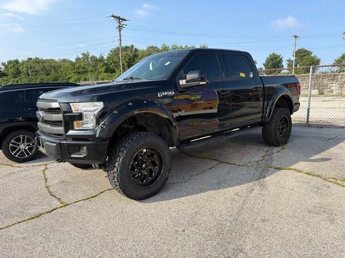 Shadow Black 2016 Ford F-150 Lariat