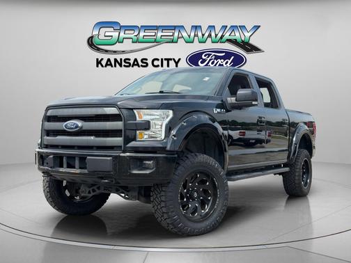 Shadow Black 2016 Ford F-150 Lariat