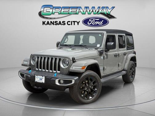 Sting-Gray Clearcoat 2023 Jeep Wrangler 4xe Sahara