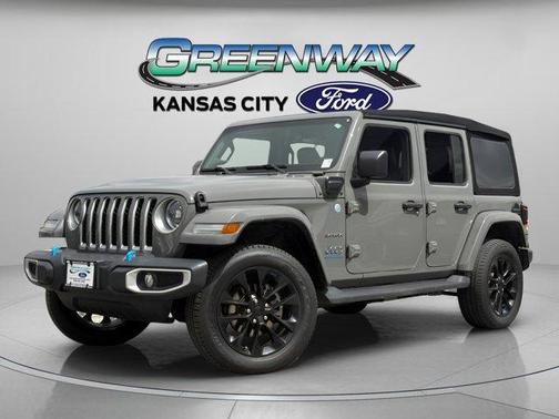 Sting Gray Clearcoat 2023 Jeep Wrangler 4xe Sahara