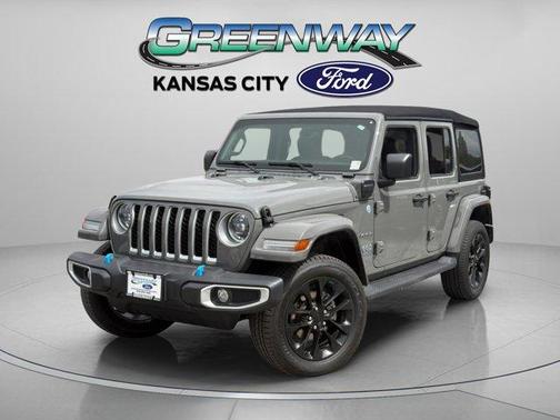Sting Gray Clearcoat 2023 Jeep Wrangler 4xe Sahara