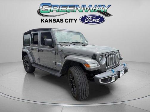 Sting Gray Clearcoat 2023 Jeep Wrangler 4xe Sahara