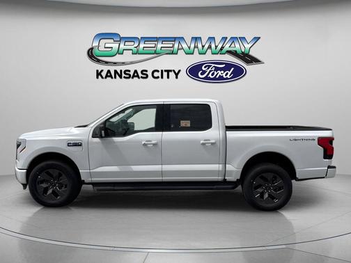Oxford White 2025 Ford F-150 Lightning Flash