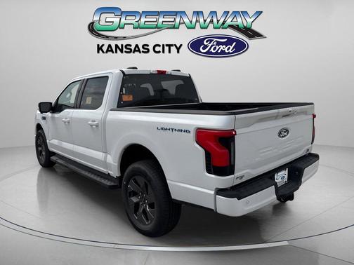 Oxford White 2025 Ford F-150 Lightning Flash