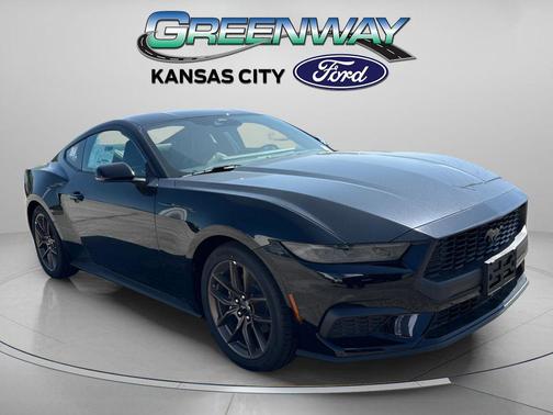 Shadow Black 2025 Ford Mustang EcoBoost Premium