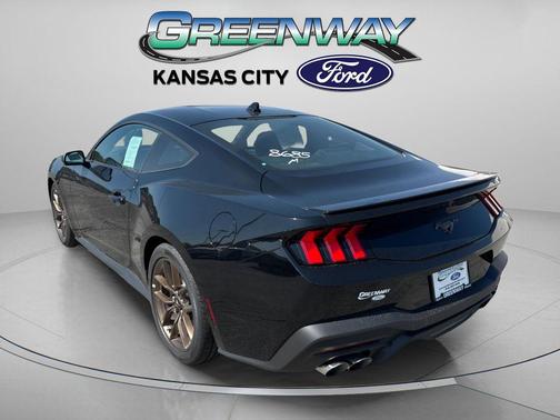 Shadow Black 2025 Ford Mustang EcoBoost Premium