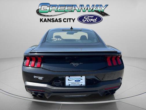 Shadow Black 2025 Ford Mustang EcoBoost Premium