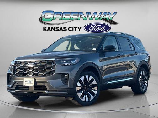 CARBONIZED GRAY METALLIC 2026 Ford Explorer Platinum
