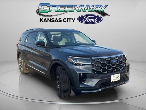 CARBONIZED GRAY METALLIC 2026 Ford Explorer Platinum