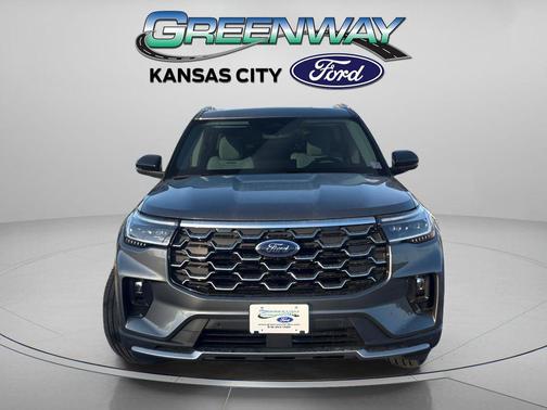 Carbonized Gray Metallic 2026 Ford Explorer Platinum