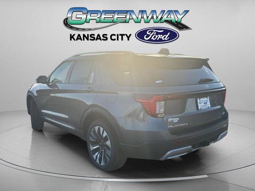 Carbonized Gray Metallic 2026 Ford Explorer Platinum